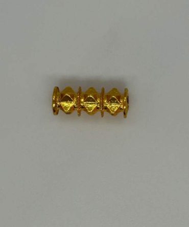 Traditional elegant gold-plated Nepali Maili Tilhari Dhungro bead