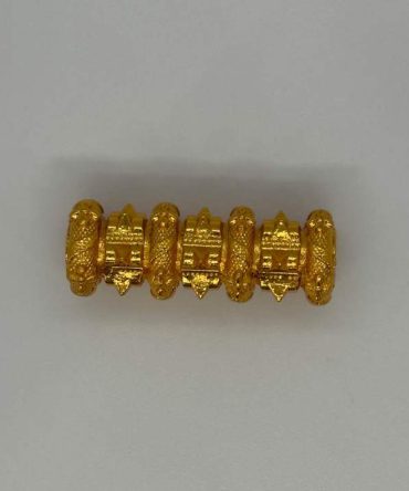 Gold plated Maili Tilhari bead