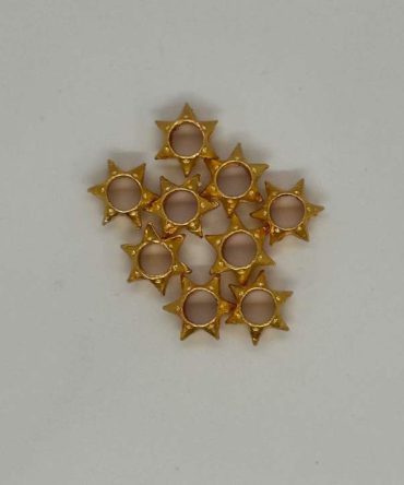 Traditional elegant gold plated naugedi 9 piece