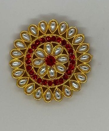 Traditional elegant gold plated ranihaar