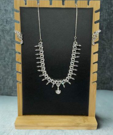 Premium quality american diamond necklace set for girls and women